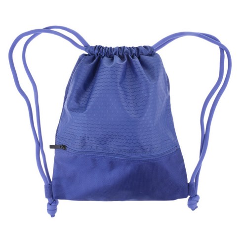 농구 비치 스노클링 수영 체육관을위한 Drawstring 가방, 다크 블루, 나일론