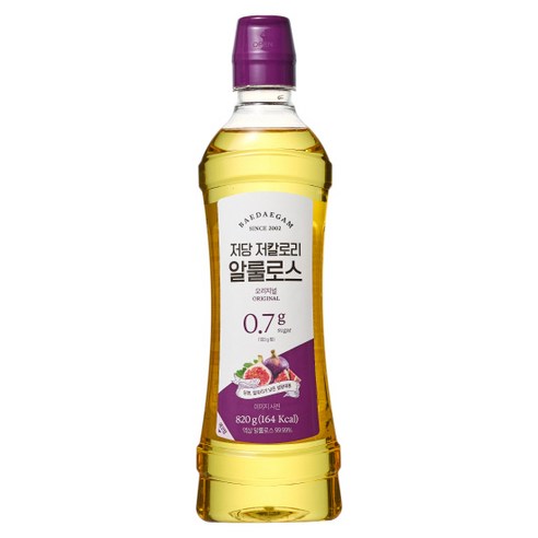 배대감 저당 저칼로리 알룰로스 오리지널, 1개, 820g