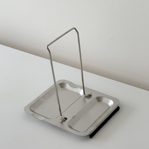 주방에 질서를, 삶에 여유를 더하는 심플팩토리 냄비 뚜껑 거치대 2in1