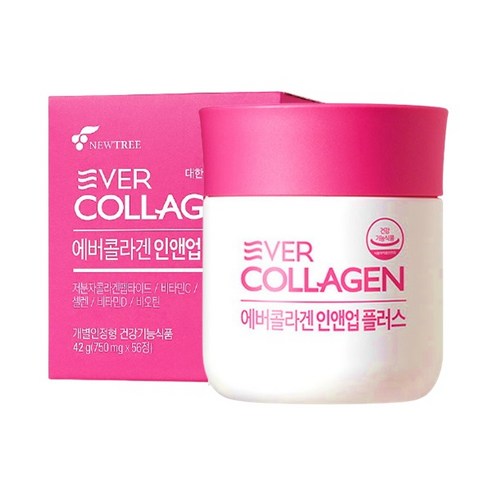 에버콜라겐 인앤업 플러스 56정, 1개 에버콜라겐 인앤업 플러스 56정, 1개