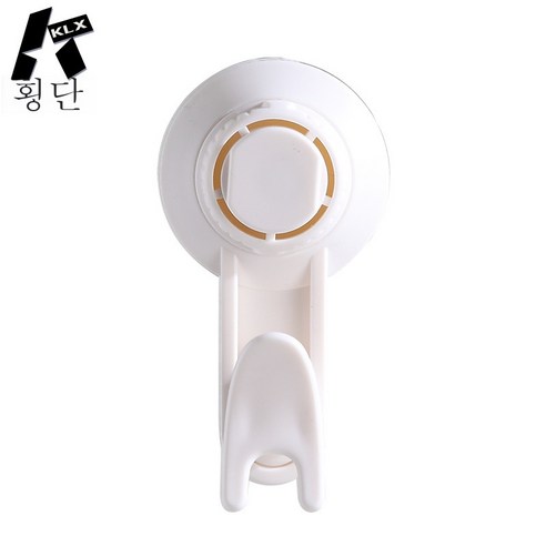 ZZJJC 강력척 걸이 펀칭 프리척 걸이 욕실 주방 진공 걸이 도어 뒤걸이, 10cm*3.5cm, 굵기 조절가능(한 마리) 화이트