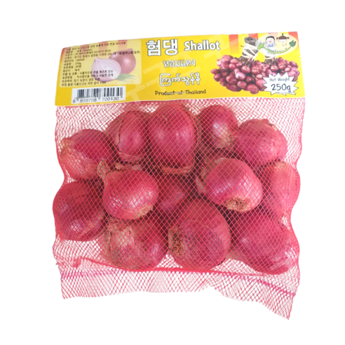험댕 태국양파 샬롯 250g 적양파, 2개, 250g