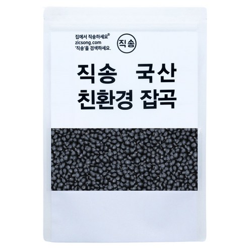 직송 국산 유기농 약콩 쥐눈이콩 친환경, 1개, 500g