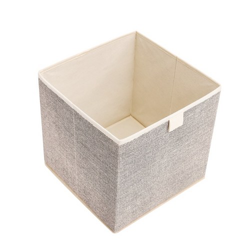 부직포 수납함 서랍식 천 수납함, 베이지 30*30*30cm(29L)