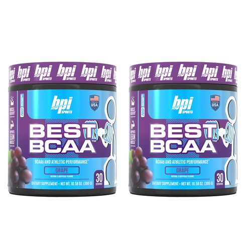 비피아이스포츠 베스트 BCAA 그레이프, 2개, 300g