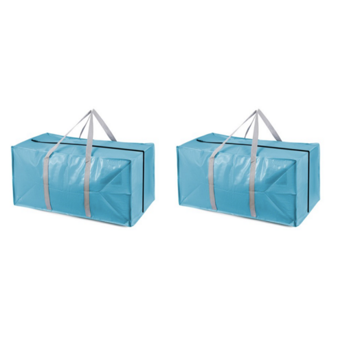 1+1 레투스토 여행 피크닉 캠핑 멀티 더블백, 스카이블루+스카이블루, 2개