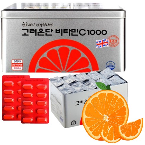 고려은단 비타민C 1000 1080mg x 600정 1박스, 1개