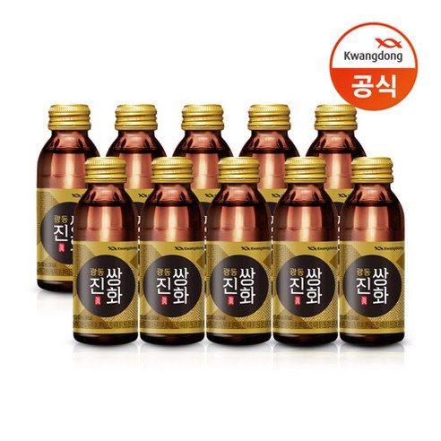 광동제약 [광동] 진쌍화 100ml x 100병, 100개