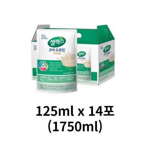 셀렉스 코어 프로틴 음료 오리지널, 125ml, 140개