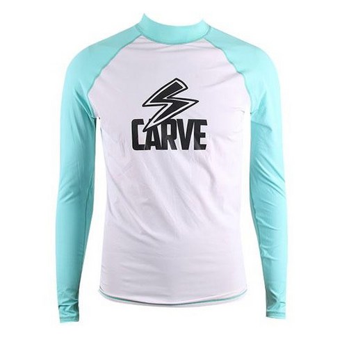 투에스벅 CARVE 라인업 래쉬가드, 남성, 화이트스카이