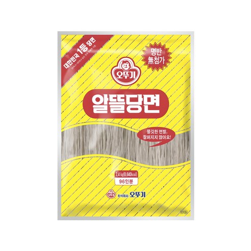 오뚜기 알뜰당면, 2.4kg, 1개