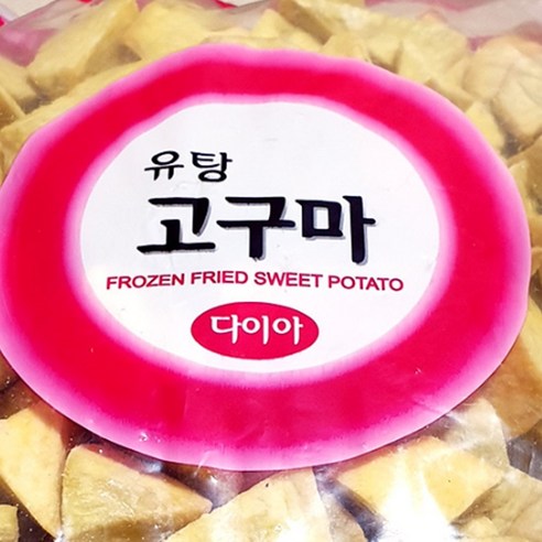 음식점용 맛탕용 고구마 2kg 냉동 식재료 빠스, 1개