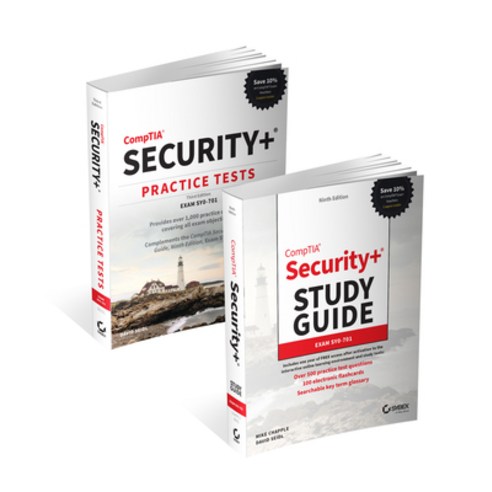 (영문도서) Comptia Security+ Certification Kit: Exam Sy0-701 Paperback, Sybex, English, 9781394211449