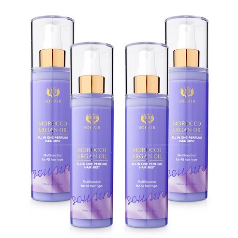[NEW] 쏘헤어 모로코 아르간 올인원 퍼퓸 헤어미스트+파스텔 헤어끈2개, 80ml, 1개