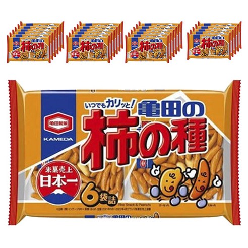 카메다 카키노타네 6개입, 24개, 180g