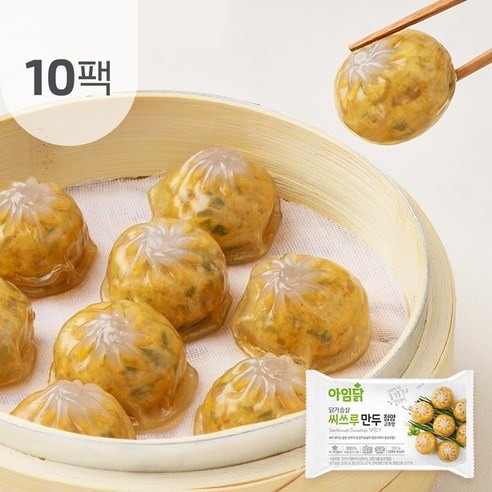 아임닭 닭가슴살 씨쓰루만두 청양고추맛 1/4/8/12/16, 180g, 8개