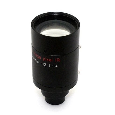 노 브랜드 수동 줌 렌즈 5-50mm 2MP 1/2.7 M14 인터페이스 CCTV 카메라 액세서리, 1개, CCTV 렌즈, 단일