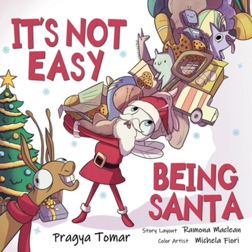 (영문도서) It''s not easy being Santa!: A Christmas tale! Paperback, Independently Published