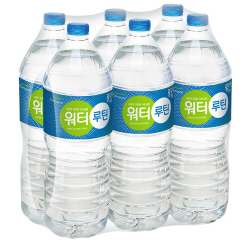 풀무원 워터루틴 2L*60개, 2L, 1개
