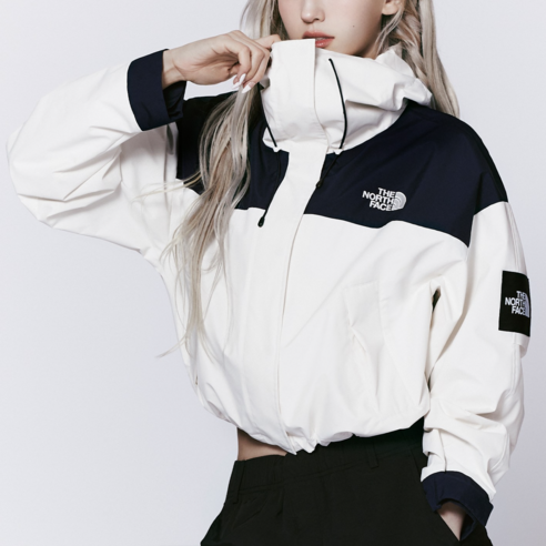 노스페이스 바람막이 여성 베이든 자켓 크림 NJ2HQ30J