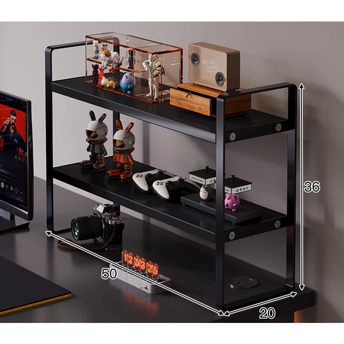 책상 위의 혁신, 미니 무타공 선반 데스커책장