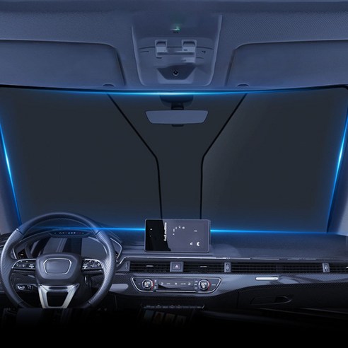 차량 앞유리 자동차 암막 여름 차박 원터치 차량용 햇빛가리개