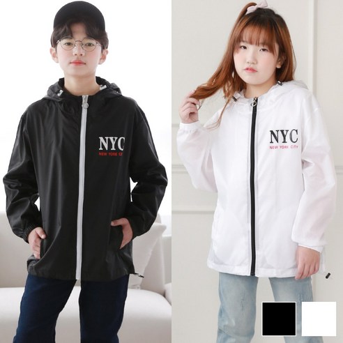 주니어클라쓰 DHNYC바람막이JUMPER 주니어의류 초등학생옷 점퍼 아우터 남아 여아 남자 여자