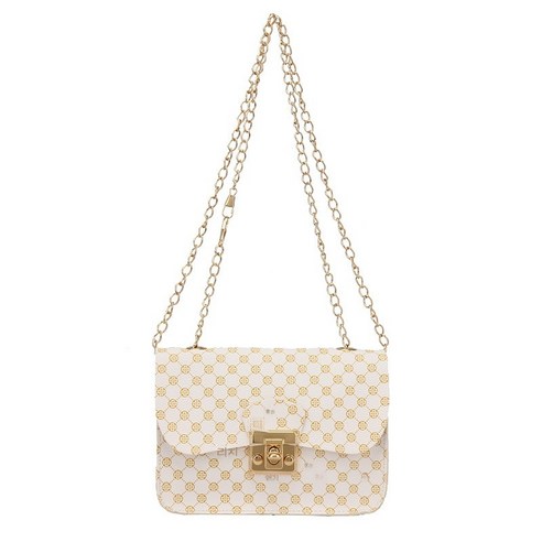 YAPOGI 어깨 작은 정사각형 가방 YAPOGI숙녀 가방 한국어 클래식 체인 Crossbody 가방 원피스 배송 꽃 작은 스퀘어 가방 YAPOGI