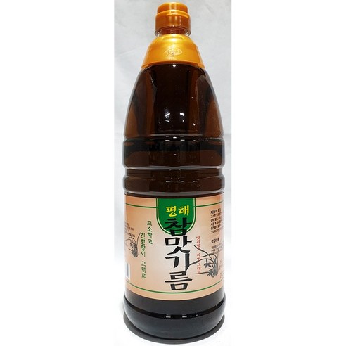 평해참맛기름(다인 1.8L) 향미유 참깨향 기름, 6개, 1.8L