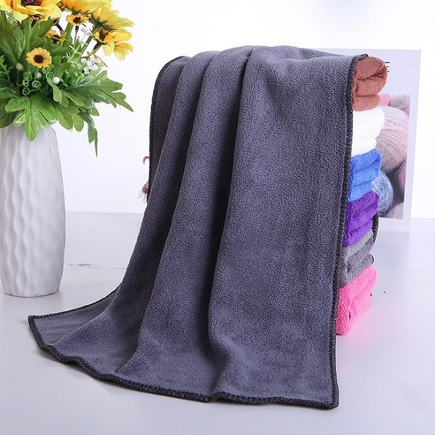 ZZJJC 세차타월차타월400g 두껍게 물흡입클리닝타월세이버타월포, 다크그레이, 작은 30*30cm