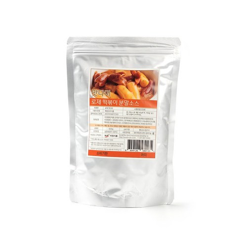 케이쿠킹 짜장맛 떡볶이 소스, 500g, 1개 짜장가루 Best Top5 8 맛다미 떡볶이소스 분말 가루 매콤 로제 짜장 간장 선택1, 500g, 1개, 로제떡볶이