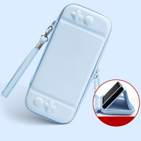 닌텐도 스위치 휴대용 케이스 SWITCH OLED 파우치케이스 닌텐도 스위치전용 게임기 수납 가방 NS 보호 케이스 수납 가방, C-SWITCH-거치대 포함