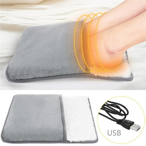 USB 전기 발난로 겨울 가정용 세탁 가능 난방 패드