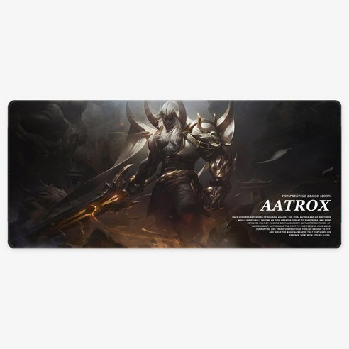 세계게임1위 시즌C 게이밍장패드 특대형 2XL 900x400x4mm, 1개, 2XL롤C_101아트록스