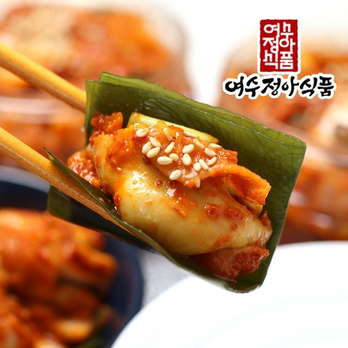 여수정아식품 바다의 향을 가득 담은 멍게무침 300g, 1개 고동무침