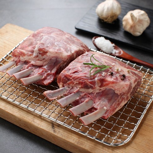 뉴질랜드 프리미엄 어린 양갈비 숄더랙 500g 1kg(쯔란 와사비 증정), 1kg, 1개 - 양갈비 | 쿠팡