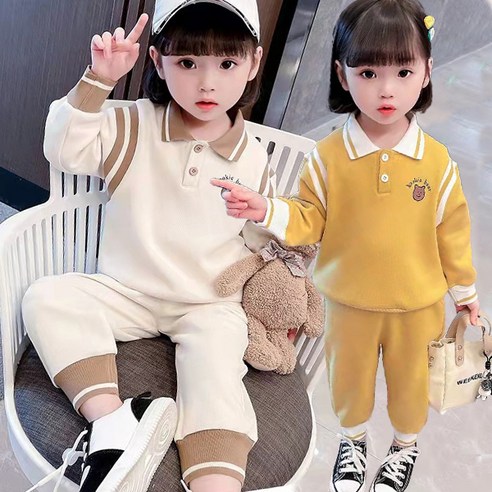 몽실이 심플카라 트레이닝복세트