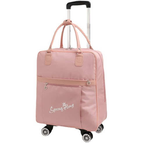 핑크빛 설렘을 담은 여행의 동반자, 16인치 소프트 캐리어 백팩