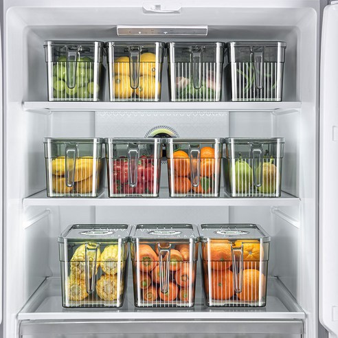 냉장고 정리를 위한 필수 아이템: JENMV 냉장고 수납 용기