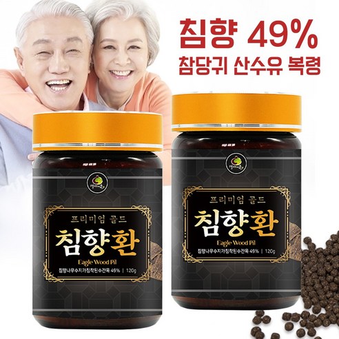 프리미엄 침향환 골드 120g 1+1 침향 효능 추천 가루, 2개