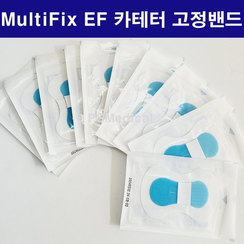 멀티픽스 EF 멸균 폴리카테타 수액 고정 밴드 -10장, 1개