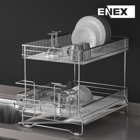 주방에 감성을 더하는 에넥스 올스텐 304 식기건조대