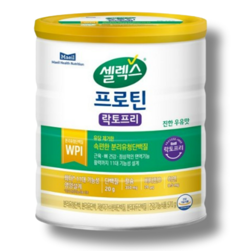 셀렉스 코어 프로틴 락토프리, 38g, 15회분