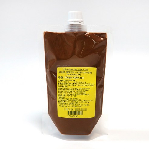 웰베이킹 헤이즐넛 스프레드 300g – 1개입 마롱페이스트