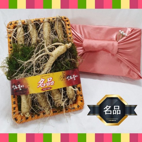 명품 고려인삼 5~6년근 금산인삼 인삼한채 750g 원수삼 추석선물세트, 1개