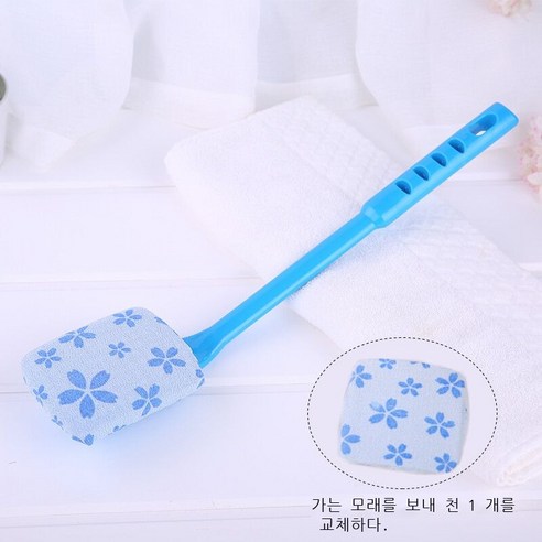 때밀이 신기 목욕 닦다 등 긴 손잡이 강력 밀다 진흙 구애받지 않다 때밀이 수건 여자 등 목욕 솔 때밀이 신기량 대종우 핑크 굵은 모래 (대치포), 긴 손잡이 파란색 가는 모래 (천 교체)