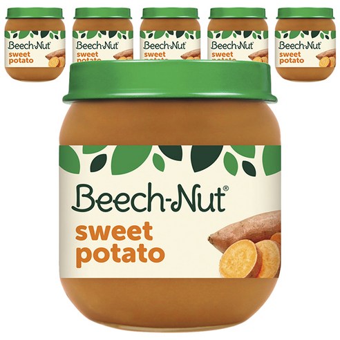비치넛 과일 퓨레 113g, 6개, Sweet Potato (고구마)