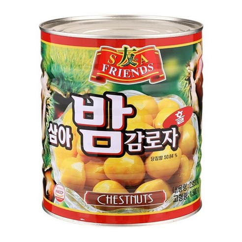 밤감로자(홀) 2.95KG/삼아, 2950g, 1개, 상세페이지 참조