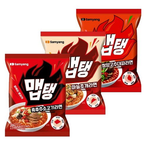 매운맛을 즐기는 분 필독! 데일리이츠 매운맛 봉지라면 믹스세트