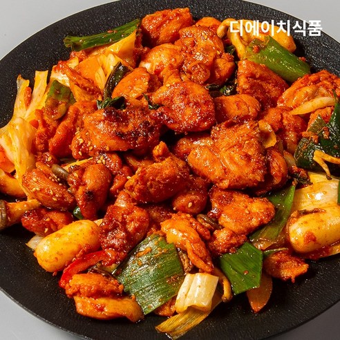 (당일발송)[세모정] 춘천식 수제 꿀닭 닭갈비 1kg, 2개